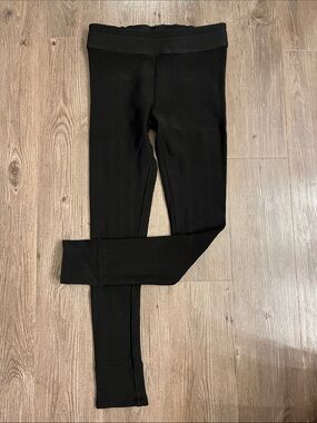 BCBGMaxAzria Black Ribbed Leggings